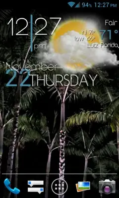 HTC/ICS ish (UCCW Skin) android App screenshot 5